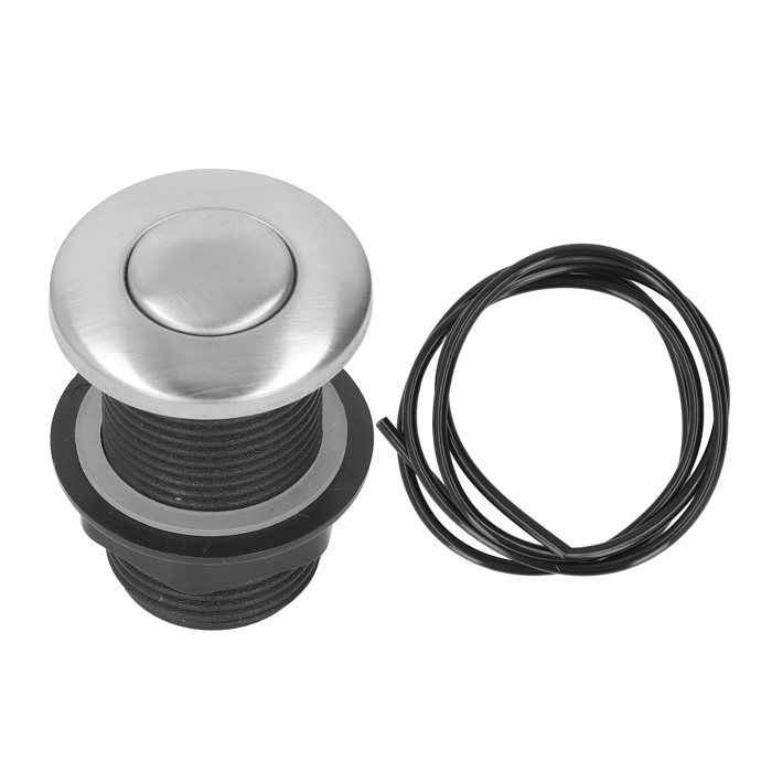 Kit Interrupteur à Air Pour Broyeur D'évier Sortie Unique Inox Brossé Or Best ILL