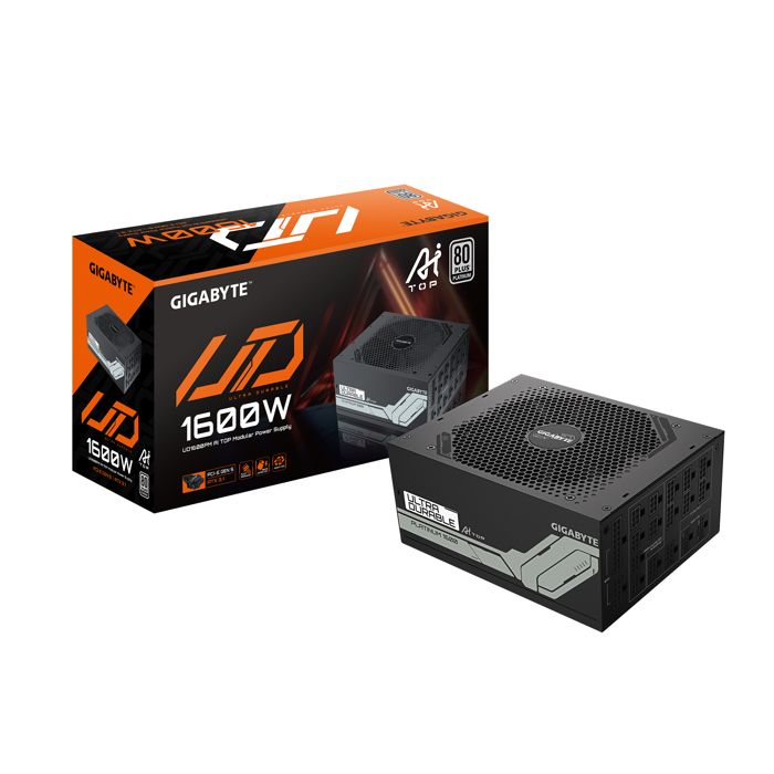 Bloc d'alimentation interne Gigabyte GP UD1600PM PG5 80 Plus Modulaire - vue 4
