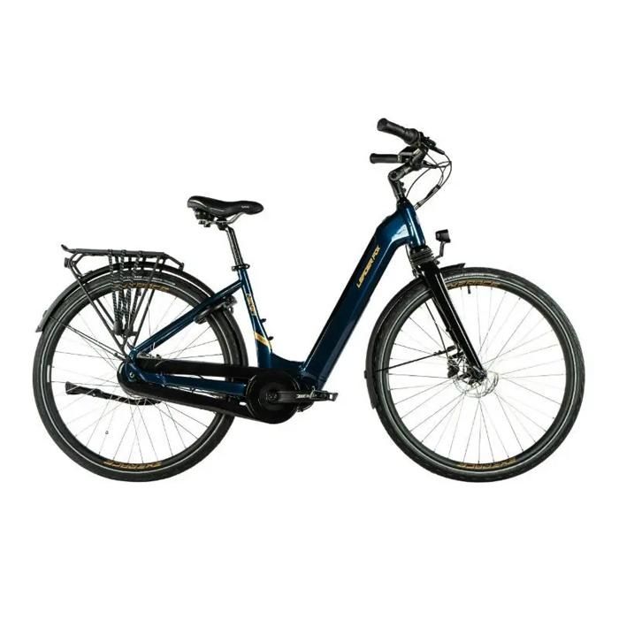Vélo électrique Leader Fox City Neba 2023 - bleu tigre - Bleu - 165 / 160-175 cm
