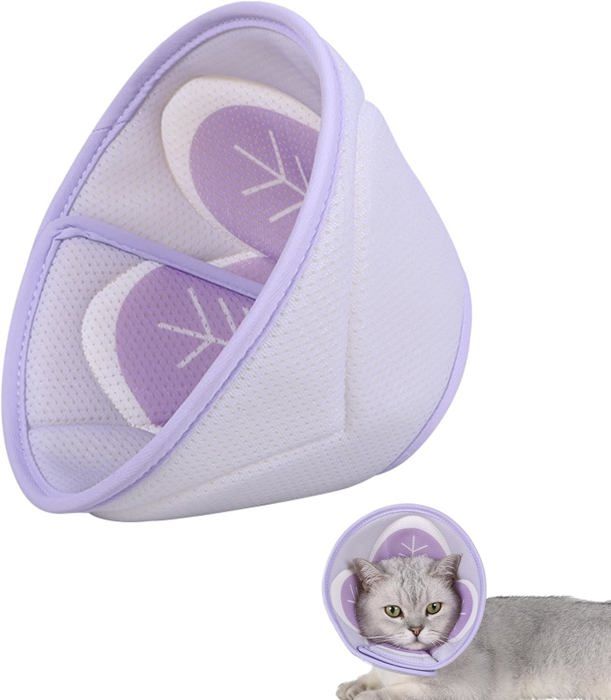 Comparer les prix de Collerette Chat Respirant Colerette Chat Anti Lechage Collerette Chat Anti Lechage Collerettes pour Chats