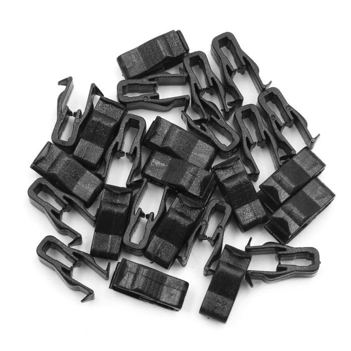 Kit 40 Rivets Plastique Auto X AUTOHAUX 6mm - Garniture Panneau Voiture