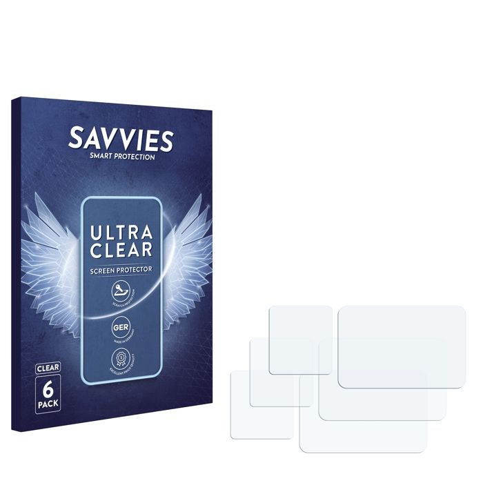 Protecteurs D'écran Bruni Pour Akaso Brave 7 LE – Lot De 2 (face Avant + Arrière), Anti-rayures, Allemagne | Film Lavable Et Réutilisable