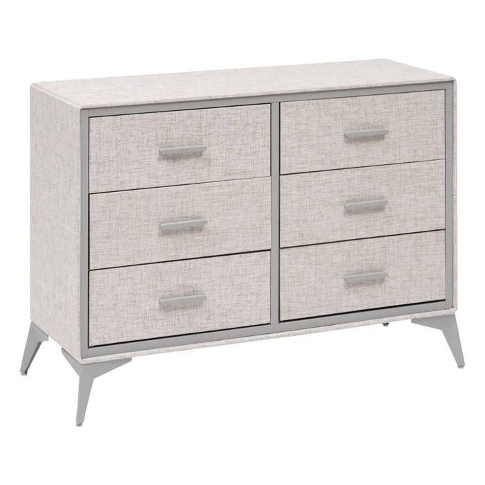 Commode 6 tiroirs Granite gris - 5five Commode 6 tiroirs Granite gris - 5five