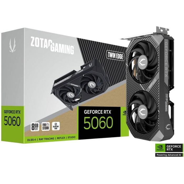 Carte Graphique Zotac GeForce RTX 5060 – 8 Go GDDR7, Twin Edge, PCIe 5.0 - vue 6