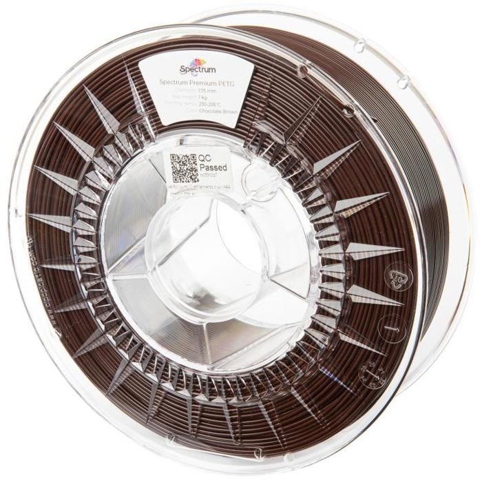 Filament - FILAMENT - Spectrum Premium - 1.75mm - Marron Chocolat - 1kg ...