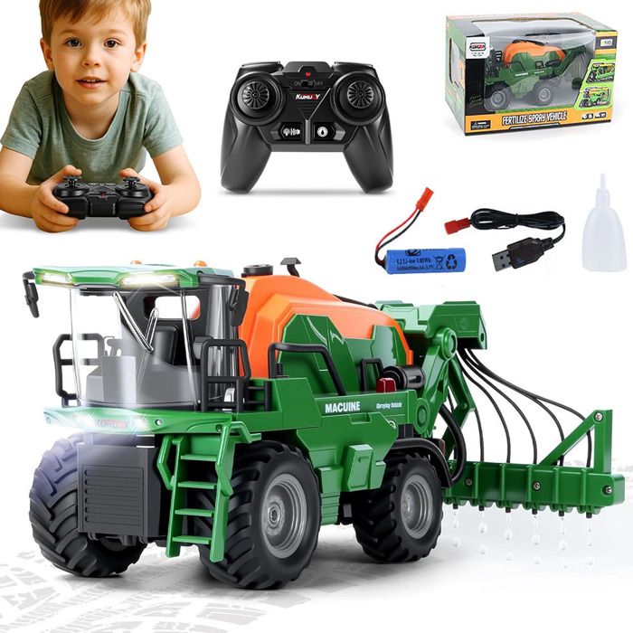 T-shirt Enfant Garçon T-Shirt Tracteur Enfant Garçon - 100% Coton