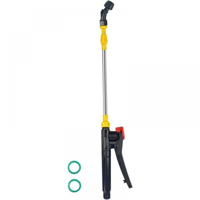 Lance Et Buse De Pulvérisation Téléscopique En Acier Inoxydable Pour Pulverisateurs Accessoires Pour Jardinage Agriculture Nettoyage Lavage De Voitures 14 Et 38 2 Interfaces 92999065