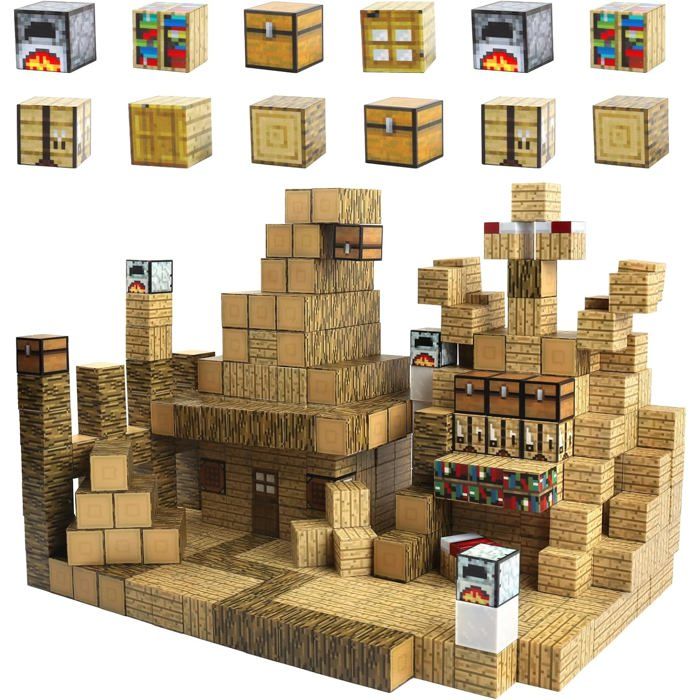 Blocs de construction magnétiques - SWROSE -Magnétiques 2.5CM, Kit