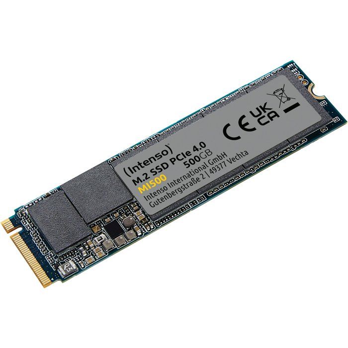 Intenso 3836450 disque SSD 500 Go .2 PCI Express 4.0 NVMe Neuf - vue 4