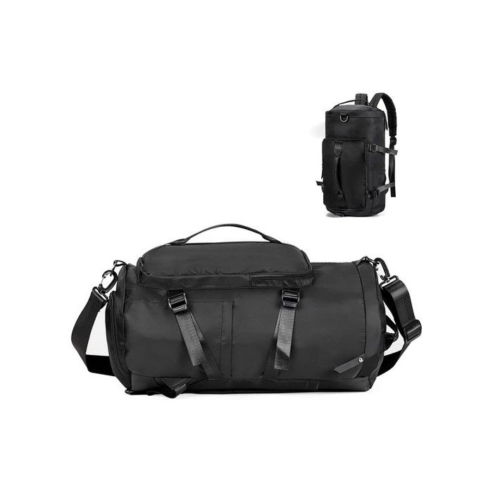 Sac de sport imperméable - Compartiment à chaussures séparé - Poche humide imperméable - Bandoulière réglable