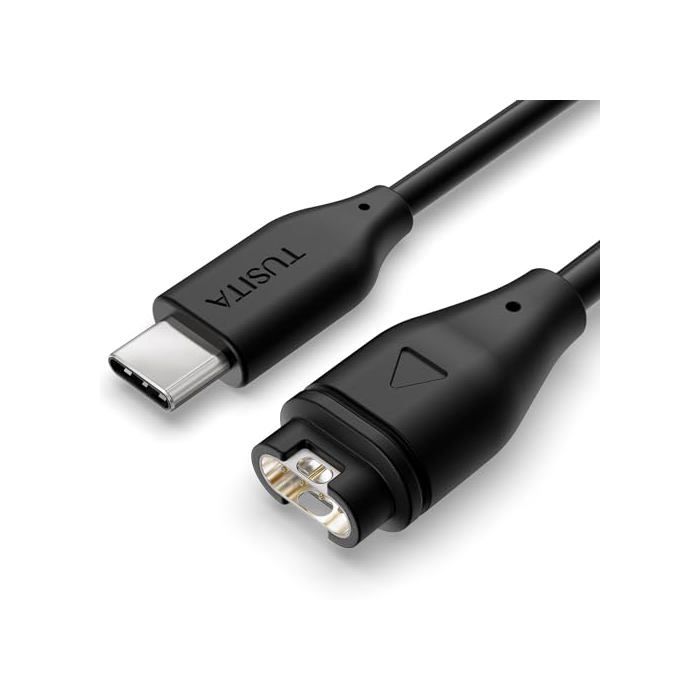 Usb-c Câble de Charge/Données Chargeur Compatible avec Garmin Montre - 1M
