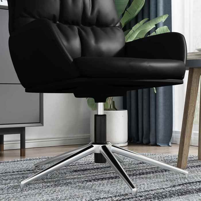 Magnifique Cylindre à gaz de chaise de bureau Noir 261-351 mm Fer - design polyvalent - pour maison - Noir 1.14 kg 2026_617810