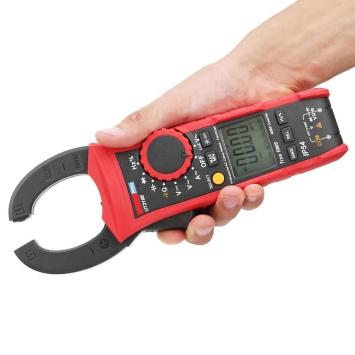 Multimètre Numérique Pince Ampèremétrique De Poche - Portable - Pour électricien Débutant