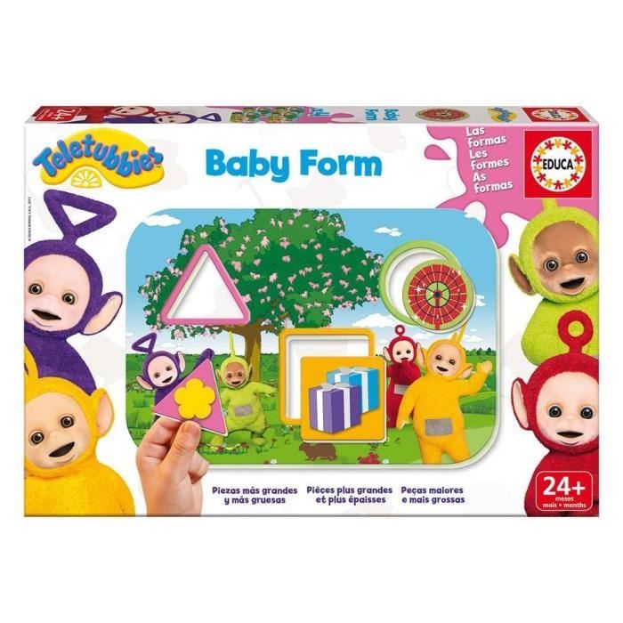 Teletubbies Baby Form 24 Mois Cdiscount Jeux Jouets