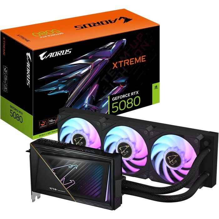GIGABYTE - AORUSX - Carte graphique - NVIDIA RTX 5080 W - 16 Go