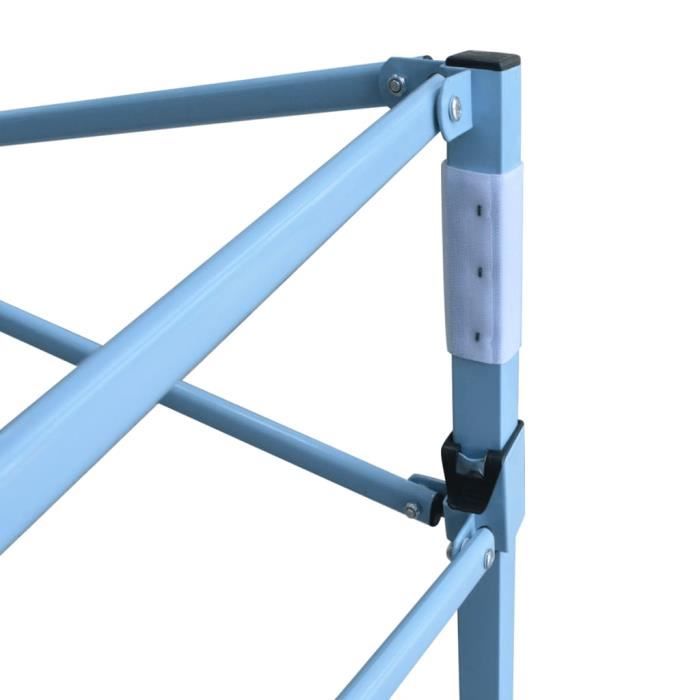 Tente de réception pliable professionnelle 3x4 m Acier Crème（Pas de rideaux）