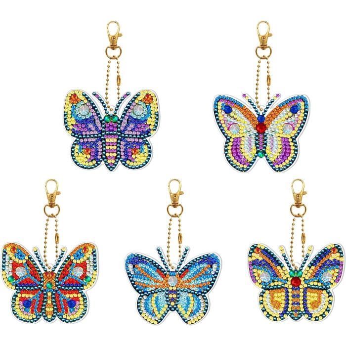 Lot De 4 Kits Peinture Diamant 5D à Faire Soi-même - Pour Enfants Et Adultes - Art Créatif - Neuf