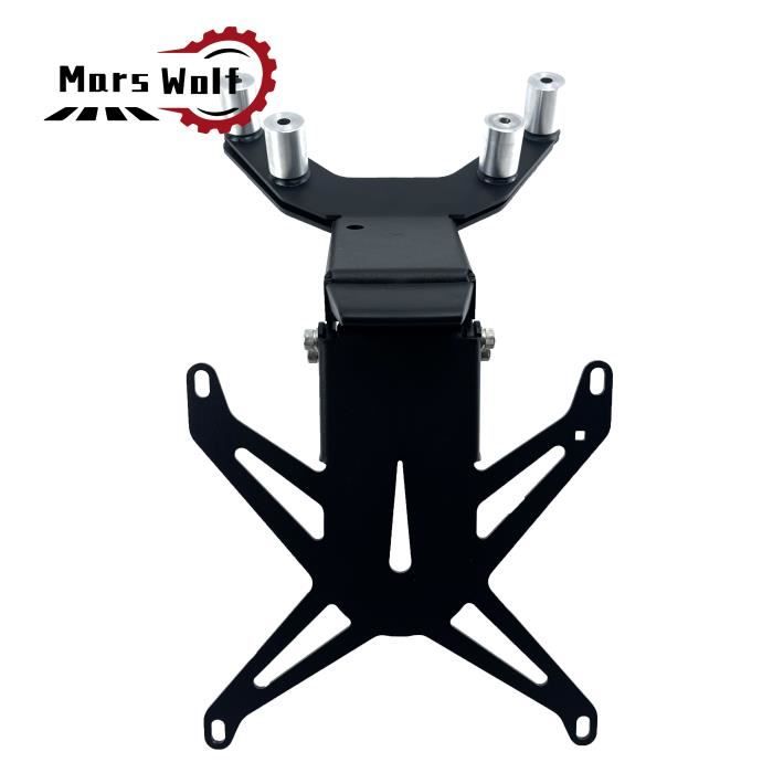Support De Béquille Latérale Moto En Alliage Aluminium - Anti-Enfoncement Surfaces Molles - Noir