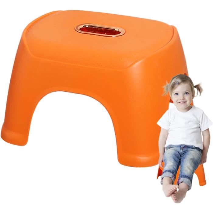 Tabouret De Rangement Transparent Et Léger – Marchepied Stable, Matériau PETG, Dimensions 31x24x24 Cm