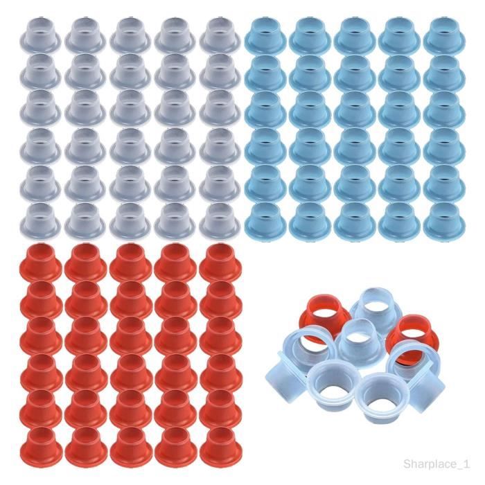 Lot De 2 Joints Silicone Pour Filtre à Eau Housoutil - 10.6x10.6x0.4cm - Qualité Alimentaire - Étanchéité Parfaite
