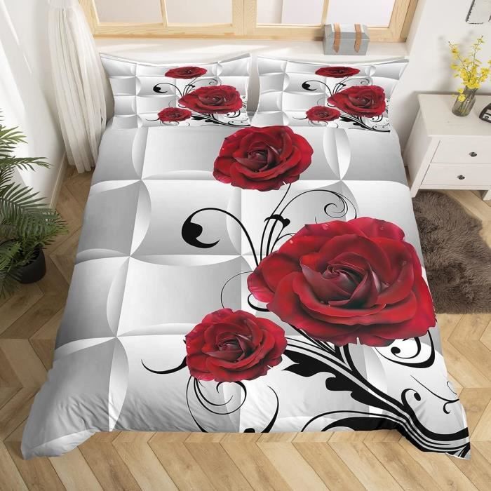 Parure De Lit Anime Demon Hunter - Housse De Couette 200x200 Cm + 2 Taies 80x80 Cm - Microfibre, Imprimé 3D - Décoration Chambre Enfant