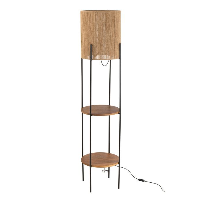 Lampadaire en Bois Manguier 160cm Naturel