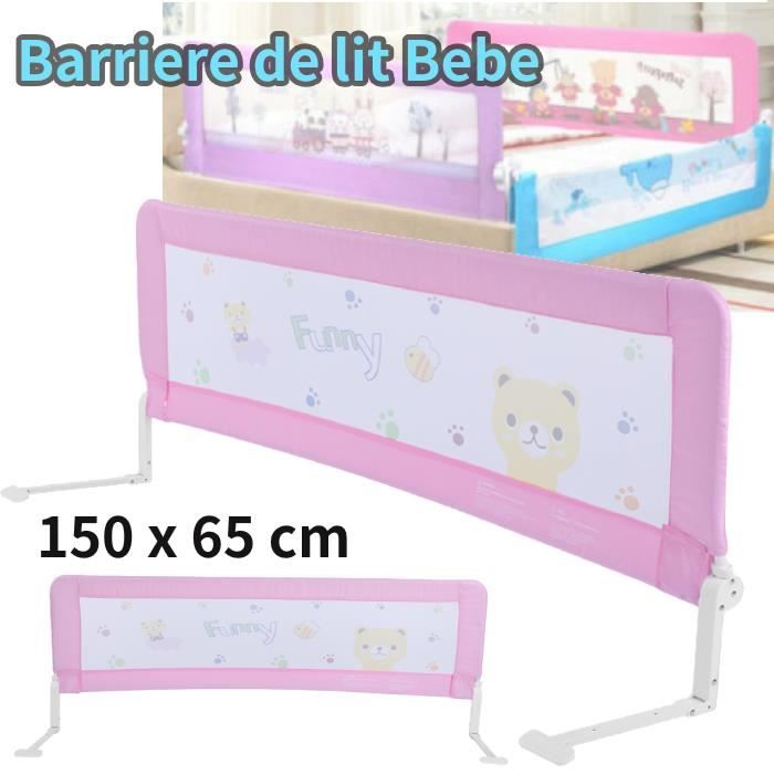 1 5m Barriere De Lit Pour Enfants Portable Barriere De Securite Pour Lit De Bebe Protection Bord De Lit Boh Cdiscount Puericulture Eveil Bebe