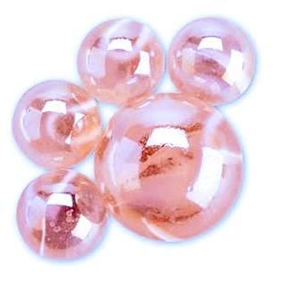 Mesbilles - Lot De 25 Billes En Verre Iguane - 24 Billes + 1 Calot - Diamètre Variable (±2 Mm) - Filet Unique Anti-sur-emballage
