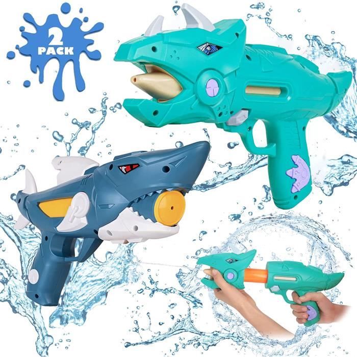Kit De 4 Pistolets à Eau Manuels Pour Enfants – Petit Format, Léger, Pour Jeux D'été à La Plage Ou Piscine