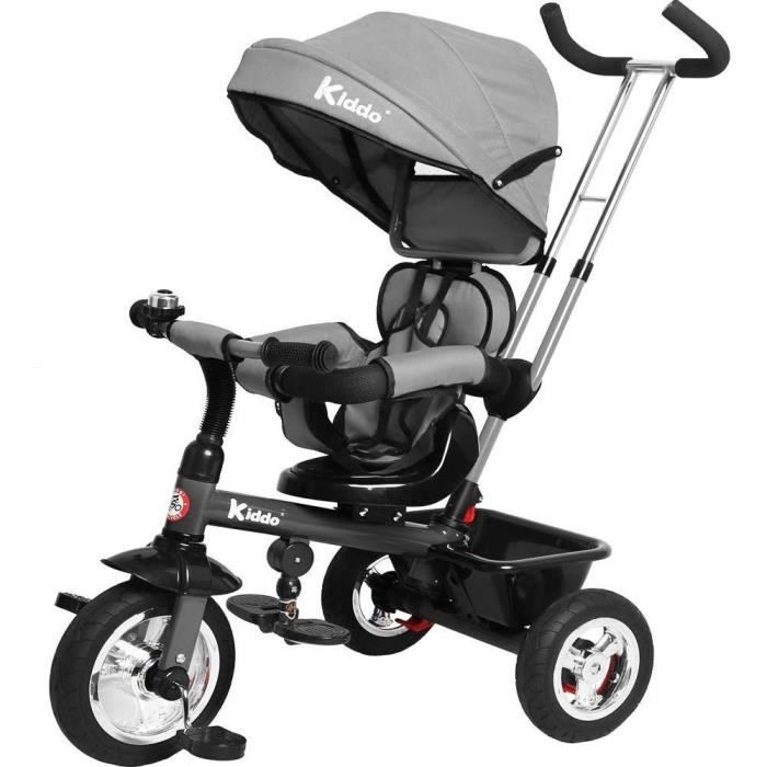 Kiddo Trike 4en1 Design Intelligent Amélioré avec des Fonctionnalités