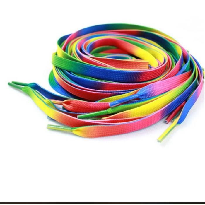 lacets de couleurs