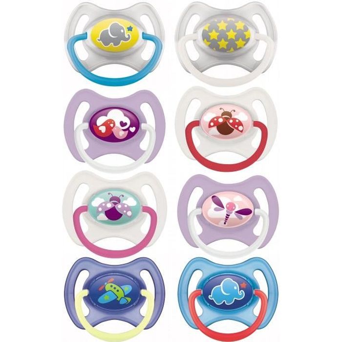 Mam Sucette Anneau A Partir De 6 Mois Silicone Lot De 2 Coloris Aleatoire Cdiscount Puericulture Eveil Bebe
