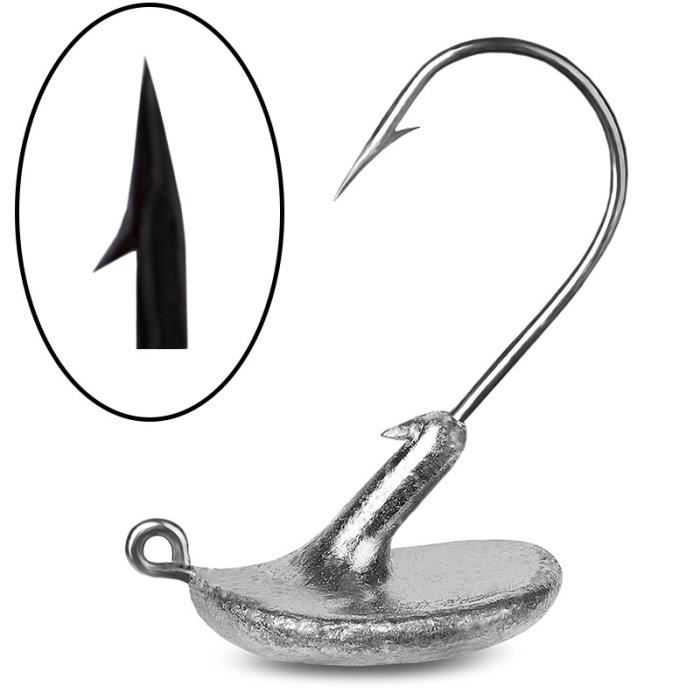 Jenzi Têtes En Plomb Schnellwechselblei Avec Agraffe 5 Pièce La 8-20g