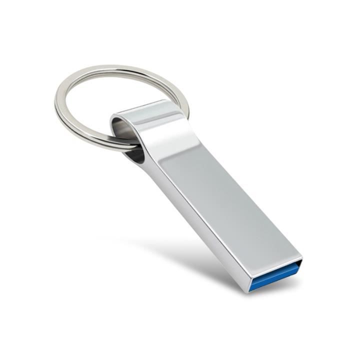 Cl USB Argent 64 Go M tallique tanche USB 3 0 Garantie 1 An cl-usb-argent-64-go-m-tallique-tanche-usb-3-0-garantie-1-an