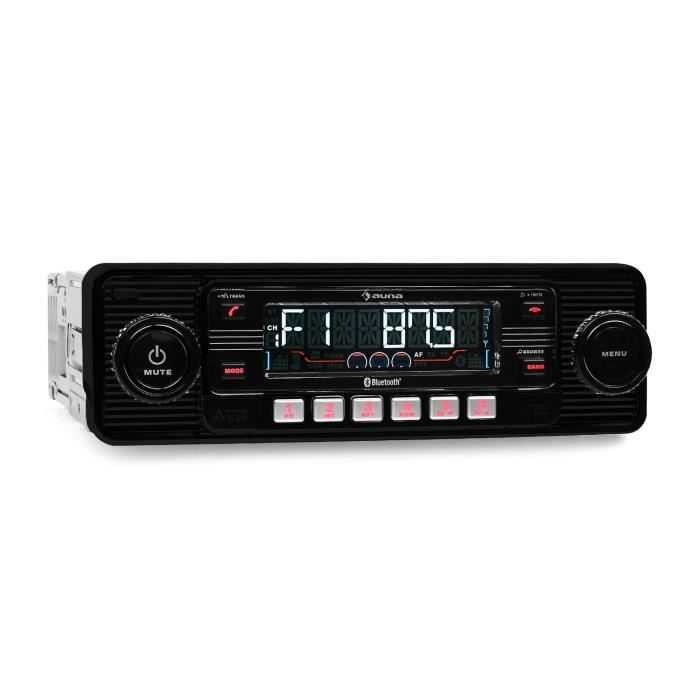 Boombox Rétro Années 80 - Radio AM/FM, Lecteur CD, Cassette, Bluetooth, USB/SD, Haut-parleurs Stéréo