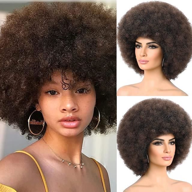 Perruque Afro Naturelle Courte