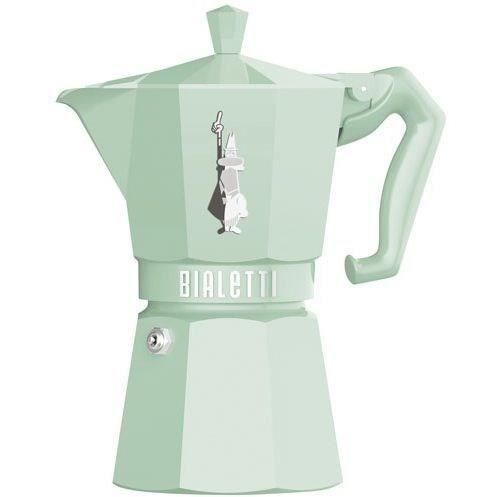 Bialetti Cafetière italienne 6 tasses Vert Pastel - Moka Exclusive