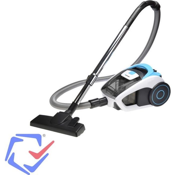 Aspirateur moderne à technologie cyclone Blaupunkt Bac à poussière 1.2l Filtre HEPA H13 Hypoallergéniques