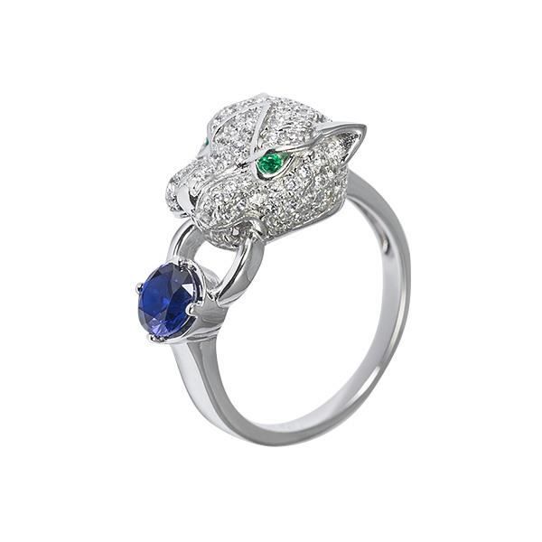 Bague panthere online argent