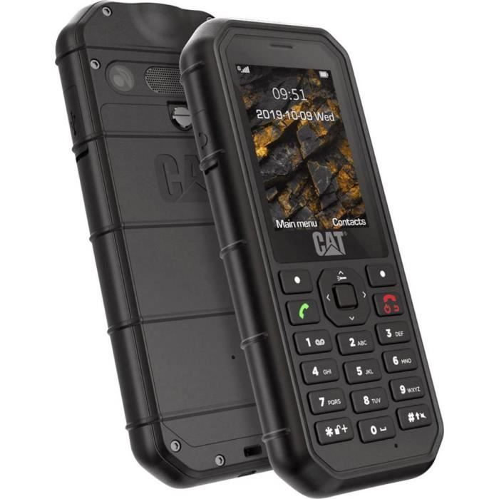 Téléphone portable outdoor CAT B26 CB26-DAE-EUA-EN noir 1 pc(s)