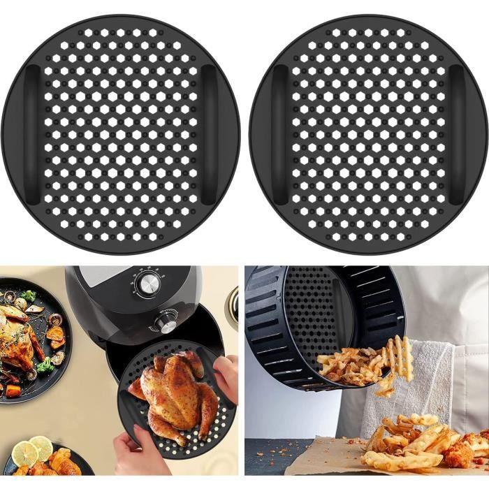 3 Moules En Silicone Pour Air Fryer - Antiadhésifs, Sans BPA, Résistants à La Chaleur, Lavables Au Lave-vaisselle