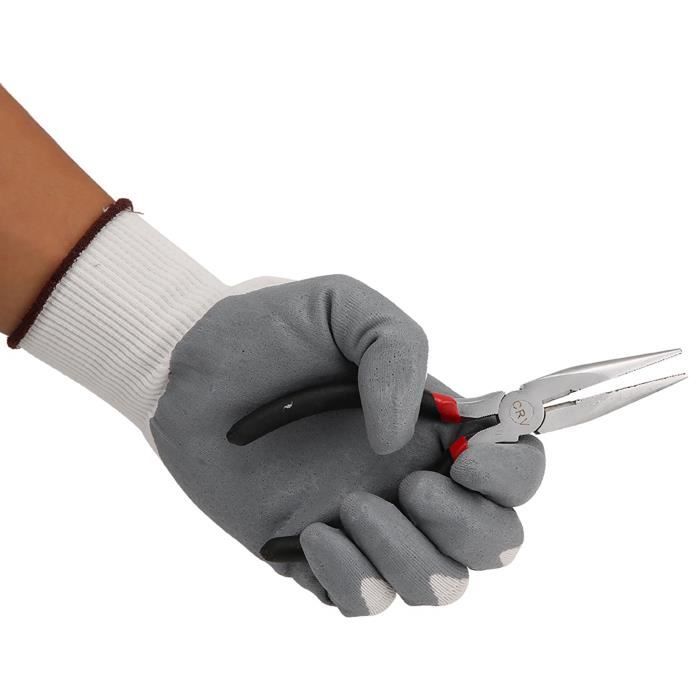 Lot De 3 Paires De Gants Blancs En Coton-Nylon - Unisexe - Pour Costume Formel, Défilé, Père Noël, Mariage - Taille Unique