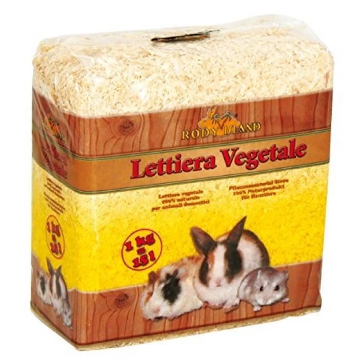 Litière végétale Croci pour rongeurs 1 kg - 100% végétaux hygiénique et absorbante