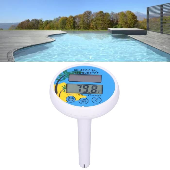 Thermomètre Flottant Pour Piscine - Forme Animaux Mignons - LCD - Étanche - 21 Cm