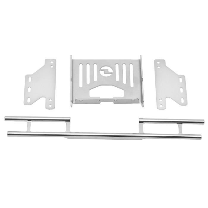 BEF Pare-chocs arrière en métal sur chenilles RC avec lumières LED pour BEF Pare-chocs arrière en métal sur chenilles RC avec lumières LED pour