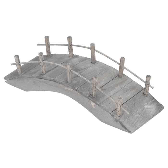 Puits De Jardin Miniature 1/12 Pour Maison De Poupée - Accessoire Détaillé En Bois Pour Décoration De Maison Miniature