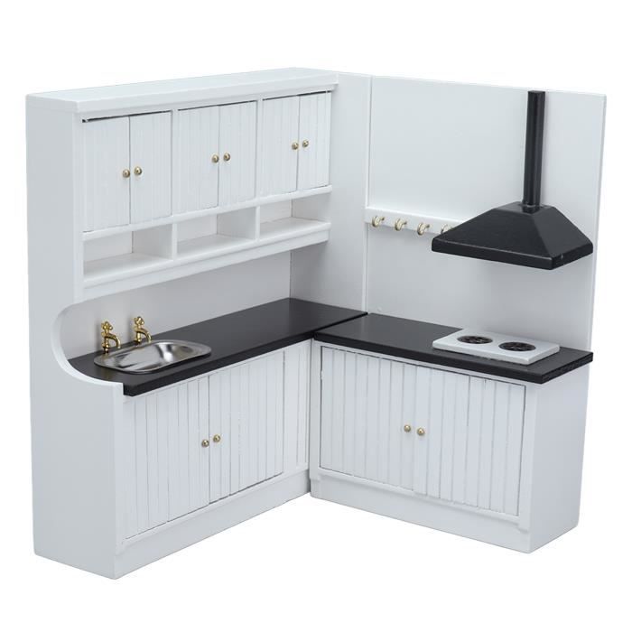 Maison de poupée en bois 3D DIY Furniture Modèle miniature Cadeaux de Noël Jouets - Atelier de Bricolage - Achat & prix