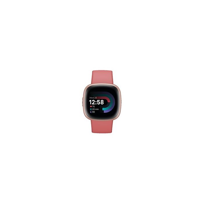 Montre intelligente - FITBIT - VERSA 4 - Blanc - Suivi dactivité - 7 jours dautonomie