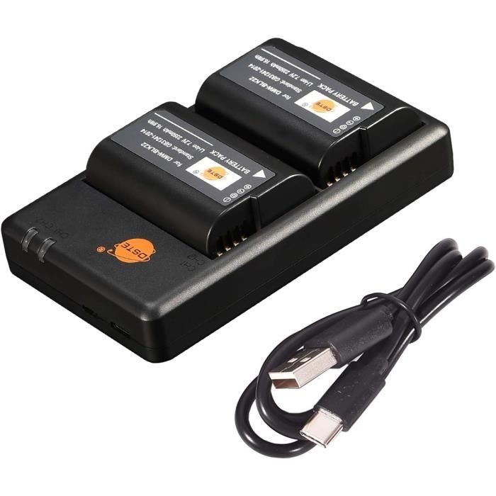 Lot De 2 Batteries Li-Ion 7,4 V 3000 MAh – SM-4P, Chargeur Inclus, Pour Voitures RC, Chars, Cascadeurs, Robots