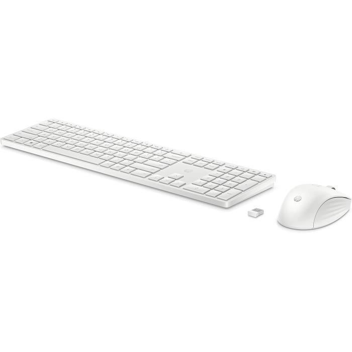 Clavier et Souris sans Fil – HP – 650 – Matériaux Recyclés – Autonomie Longue – Meilleur Suivi